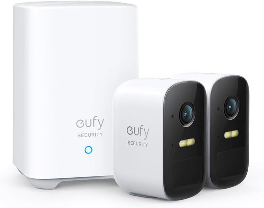eufy Security eufyCam 2C (Pack 2 Cámaras + Base)