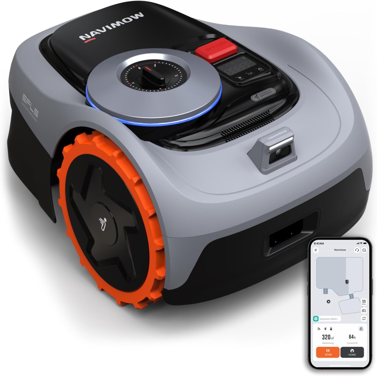 Segway Navimow i105E Wire-Free Robot Lawn Mower