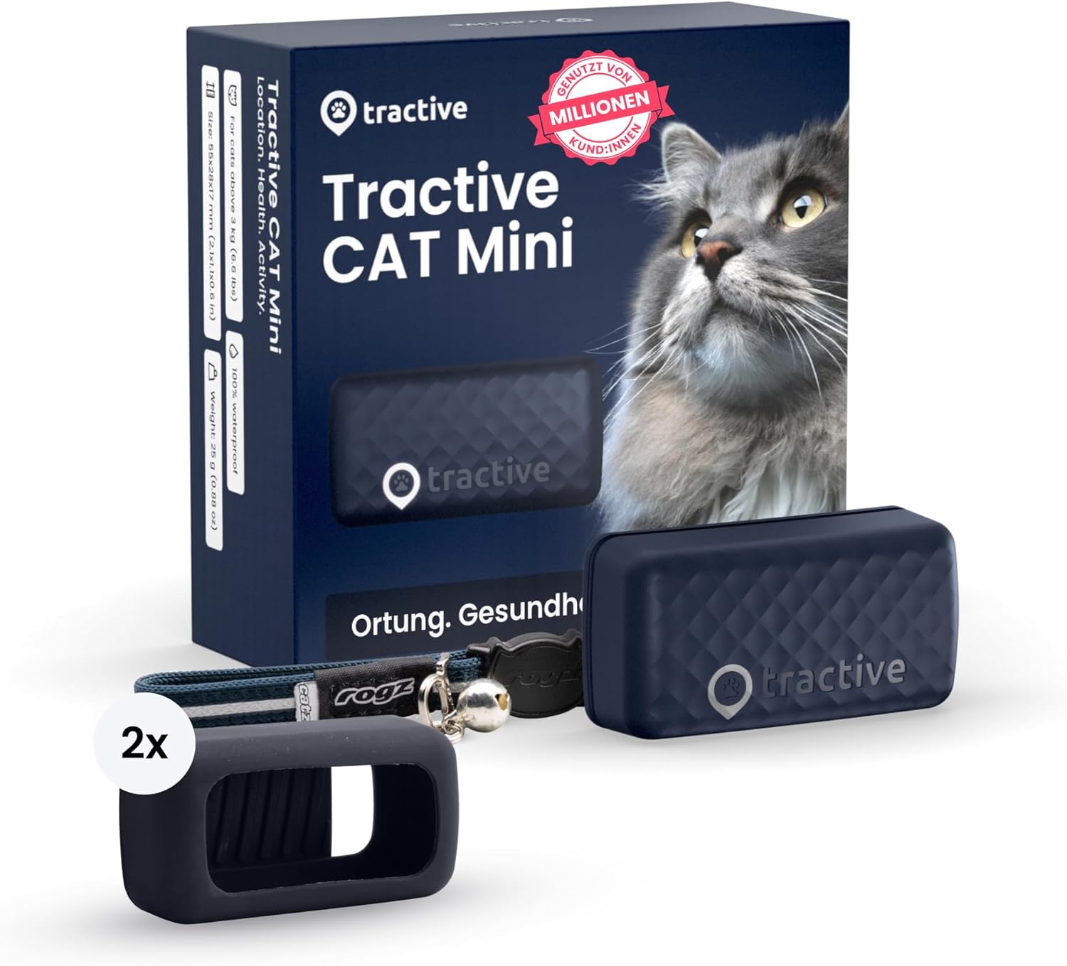 Tractive GPS CAT — Real-Time Cat Tracker with Territory Mapping
